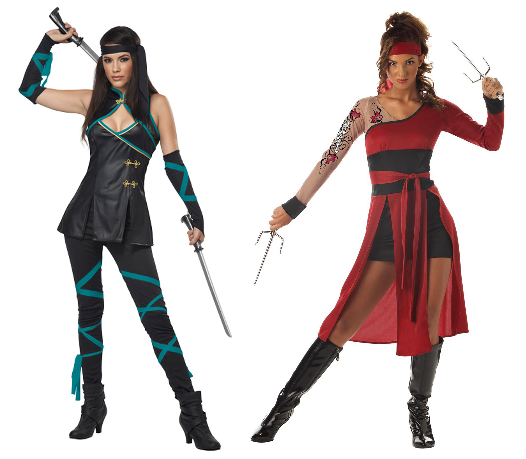 Lesbian-Halloween-costume-ideas-sexy-ninja-outfit