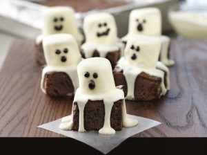 Spooky Boo Brownies