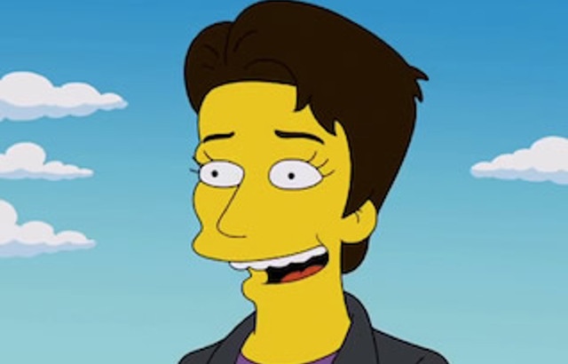 Rachel Maddow on The Simpsons