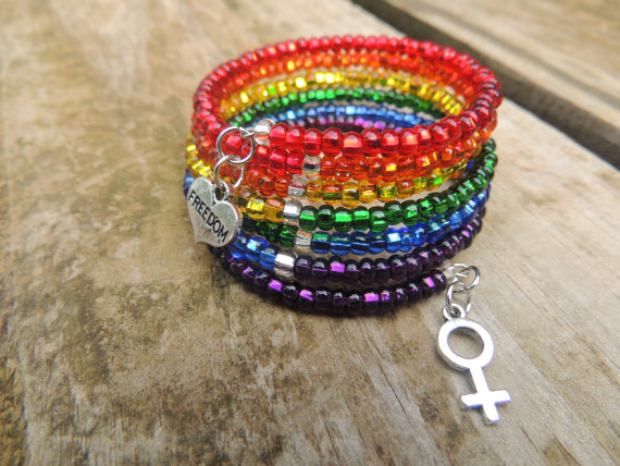 ETSY-Rainbow PRIDE Bracelet