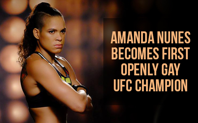 Amanda Nunes becomes first openly gay UFC champion