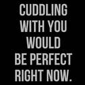 Cuddling