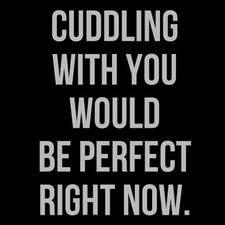 Cuddling